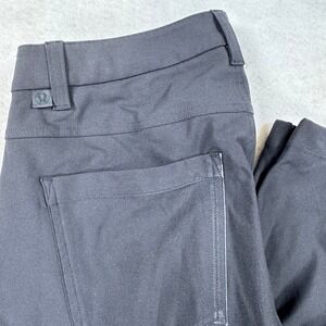 Lululemon Commission Pant Slim Black Mens 28 Technical Trousers